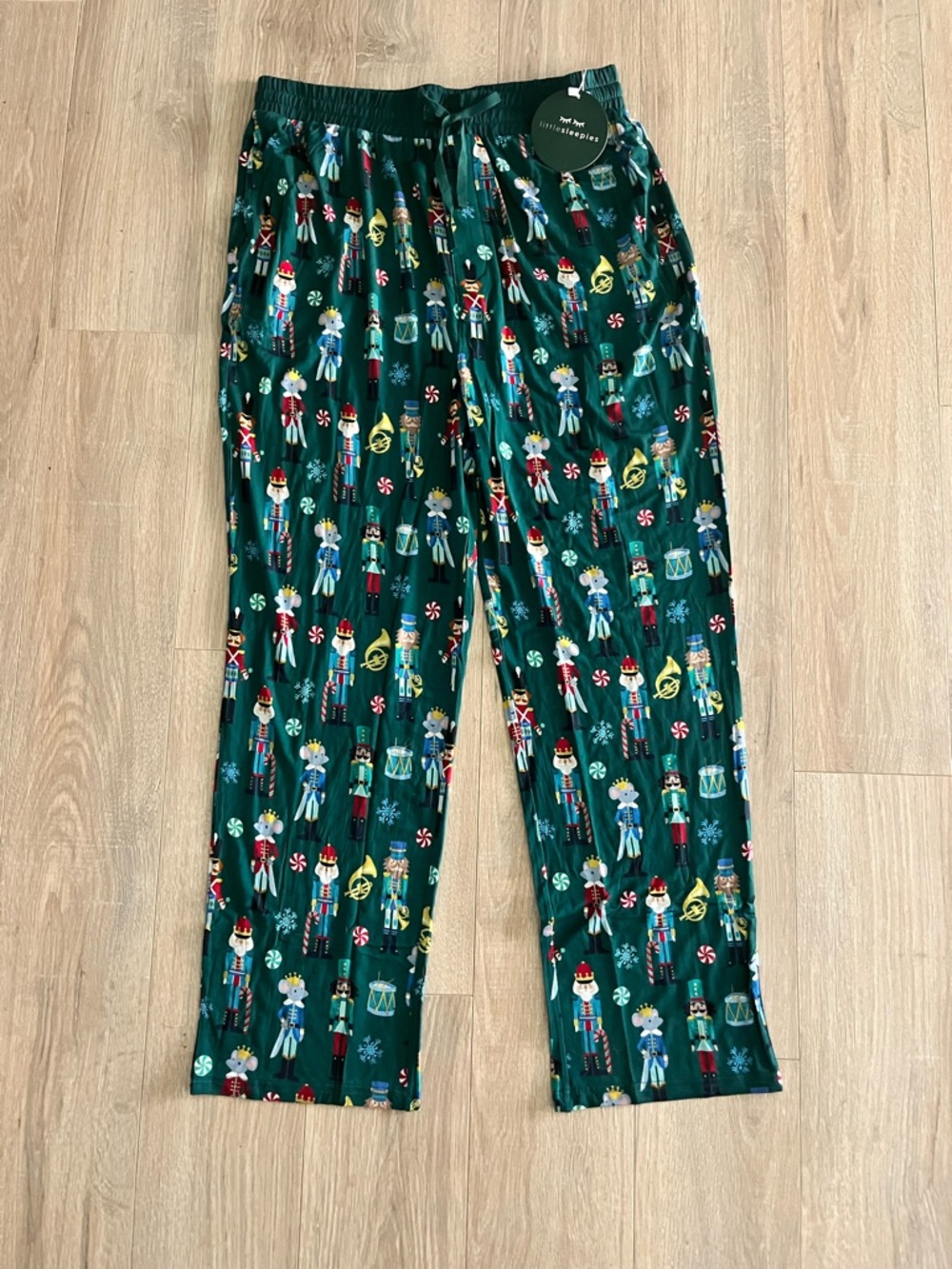 NWT Little Sleepies Men’s Nutcracker Holiday Men’s Bamboo Pajama Pants - Large